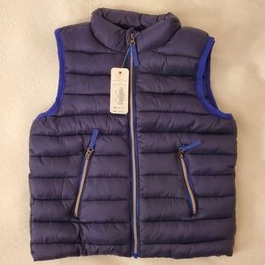 Toddle Boy size 3t puffer vest New w/ tag Gymboree